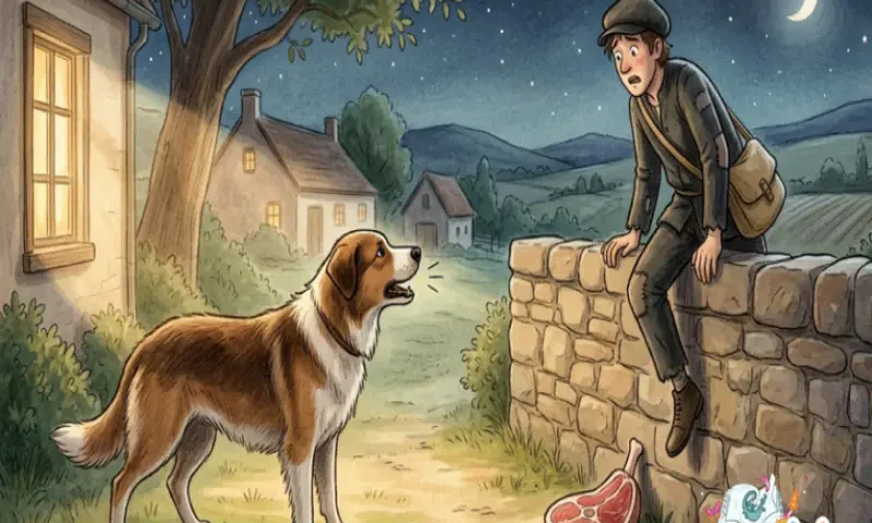 köpek ve hırsız masalı